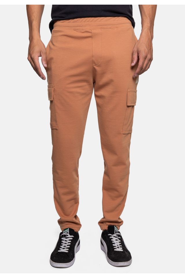 Calca-HD-Moletom-Cargo-Marrom-Naturale Calca-HD-Moletom-Cargo-Marrom-Naturale