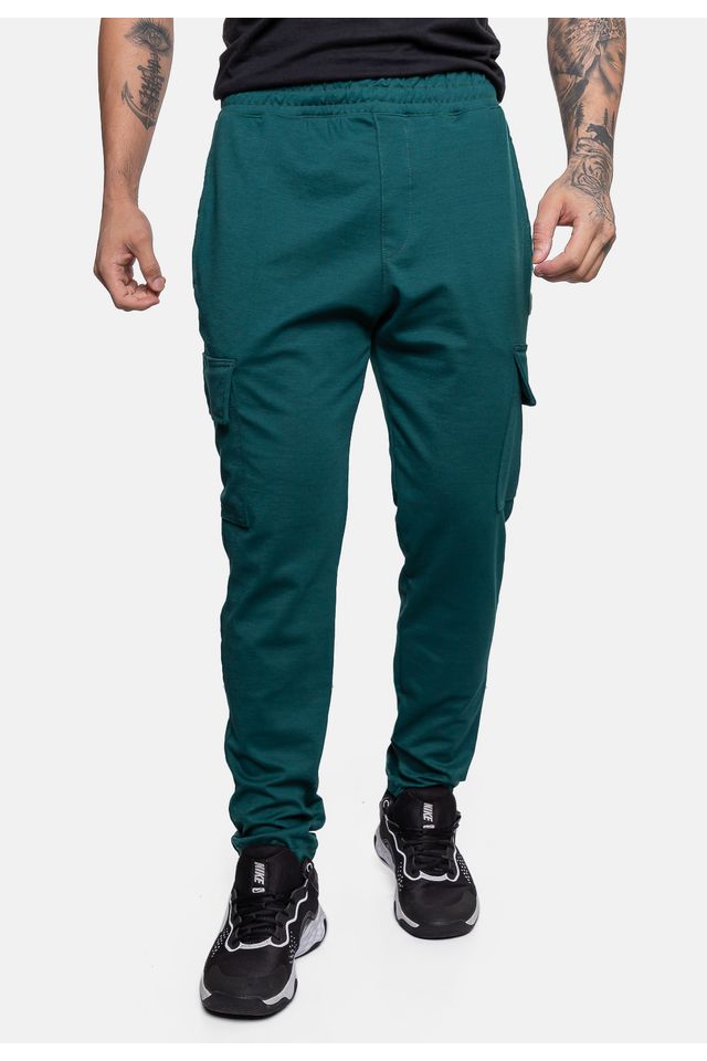 Calca-HD-Moletom-Cargo-Verde-Teal Calca-HD-Moletom-Cargo-Verde-Teal