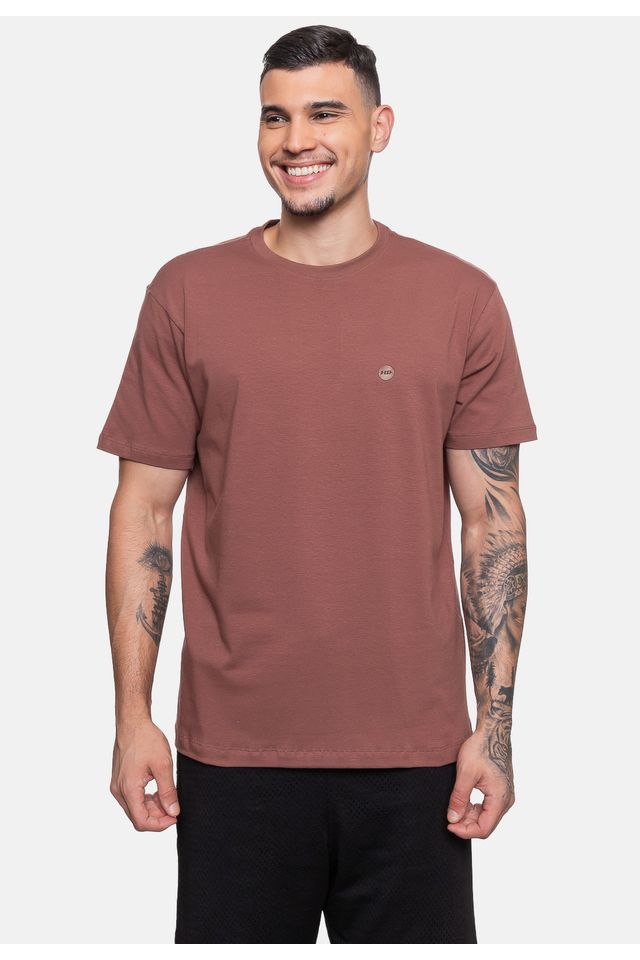 Camiseta-HD-Masculina-Dream-Marrom-Wood