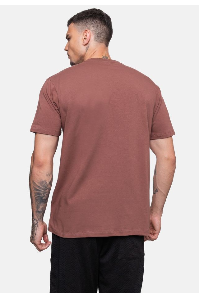 Camiseta-HD-Masculina-Dream-Marrom-Wood