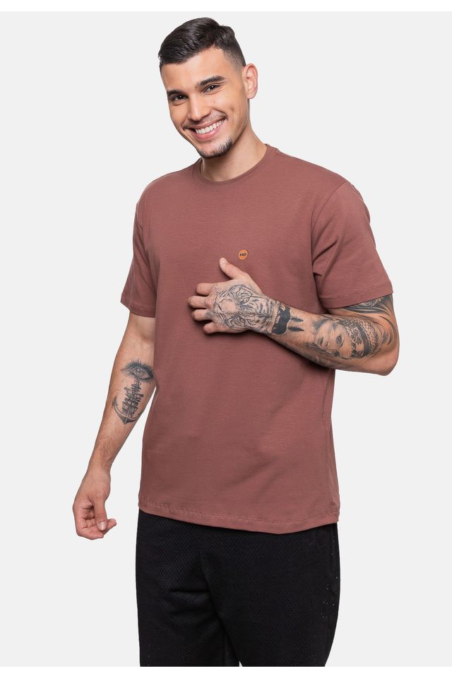 Camiseta-HD-Masculina-Dream-Marrom-Wood