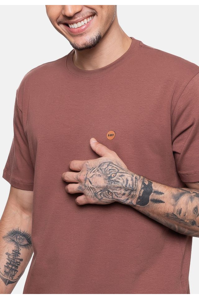 Camiseta-HD-Masculina-Dream-Marrom-Wood