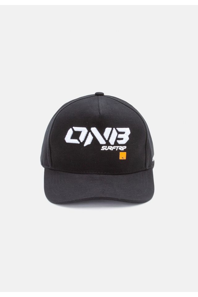 Bone-Onbongo-Aba-Curva-Snapback-Preto