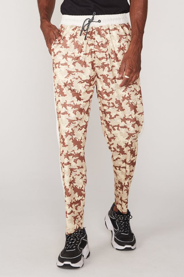 Calca-Starter-Sintetica-Camuflada-Bege