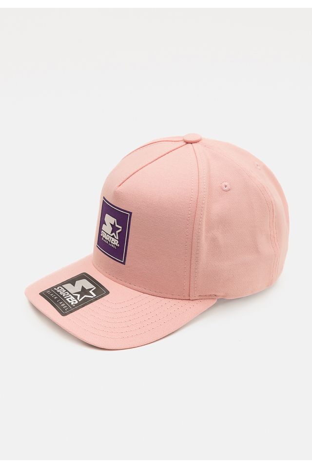 Bone-Starter-Aba-Curva-Snapback-Ninty-Rosa