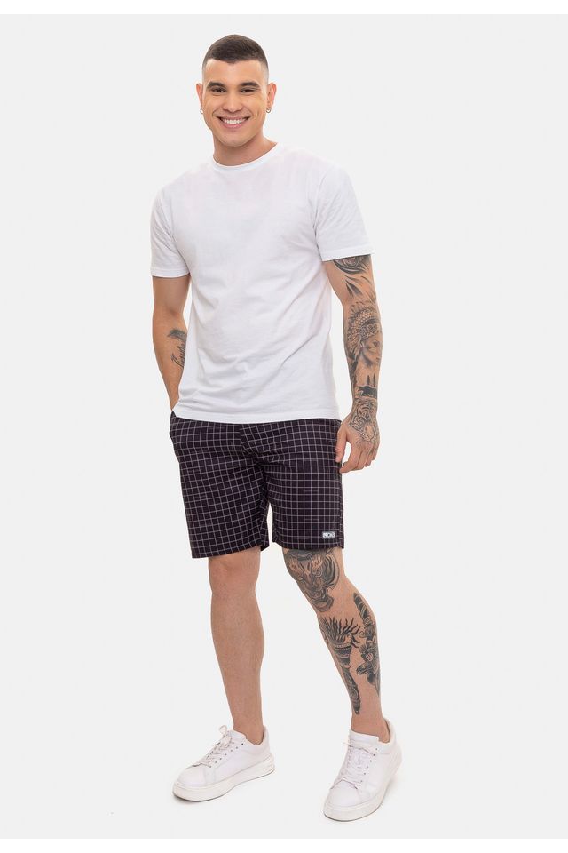 Boardshort-Onbongo-Hibrido-Preto