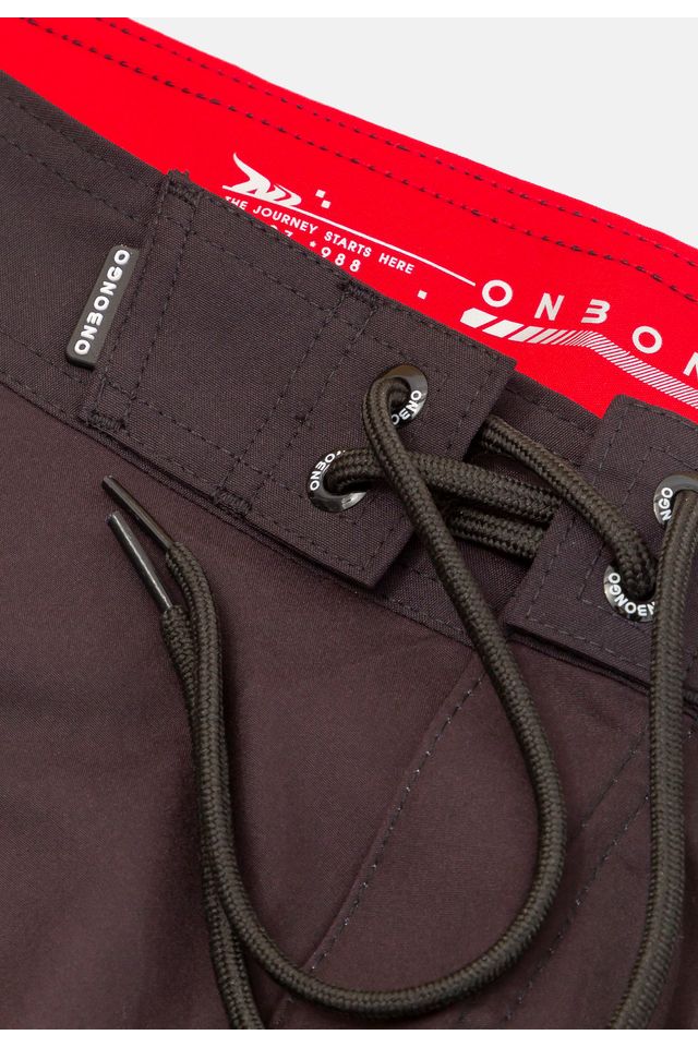 Boardshort-Onbongo-Plus-Size-Wind-Preto