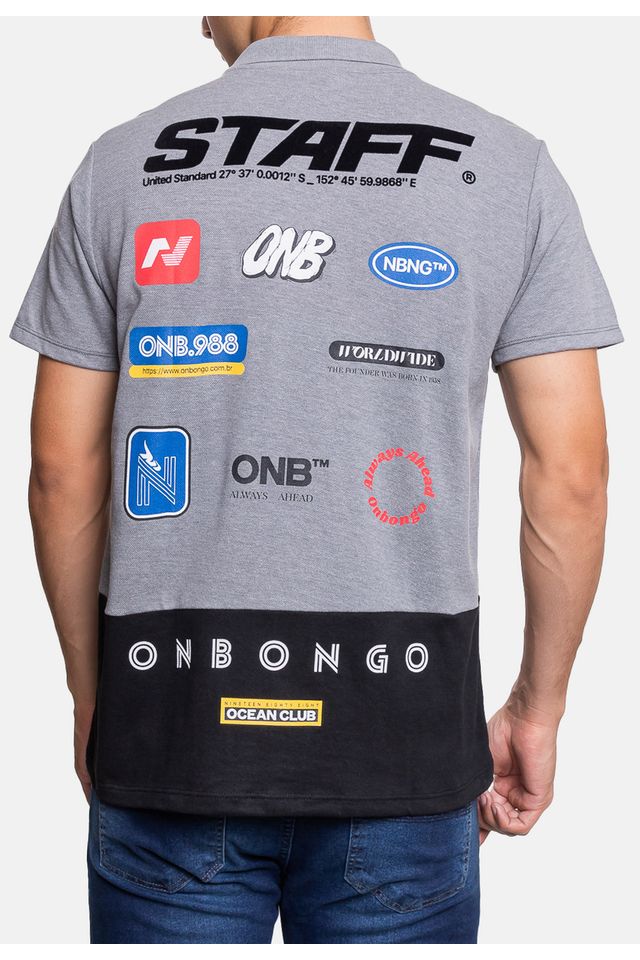 Camisa-Onbongo-Polo-Cinza