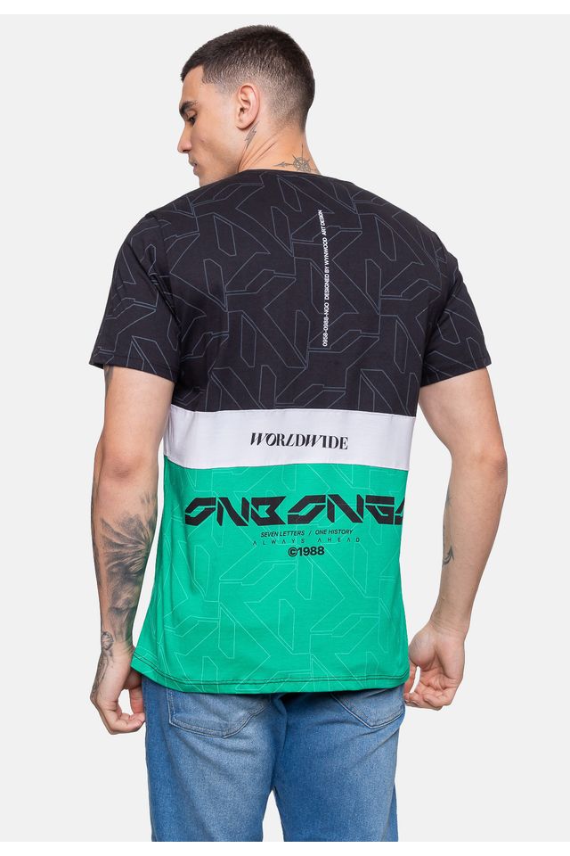 Camiseta-Onbongo-Masculina-Stay-Preta-com-Verde