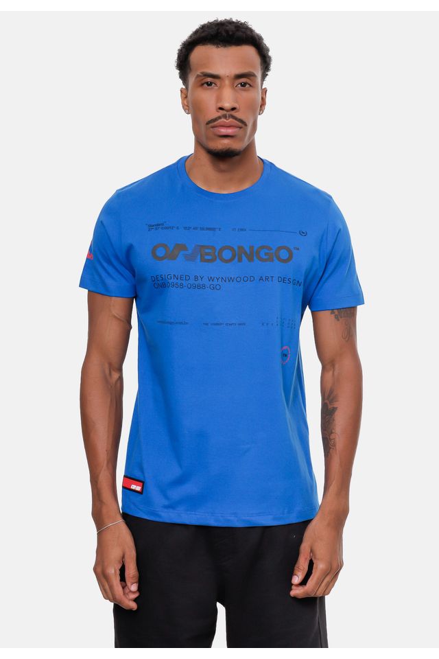 Camiseta-Onbongo-Estampada-Azul-Royal