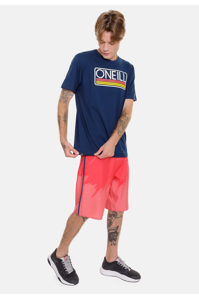 Camiseta-Oneill-Headquarters-Azul-Marinho