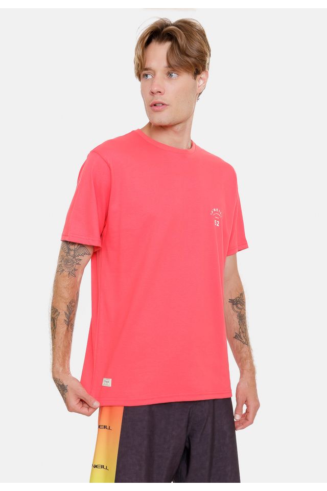 Camiseta-Oneill-Painted-Shop-Coral
