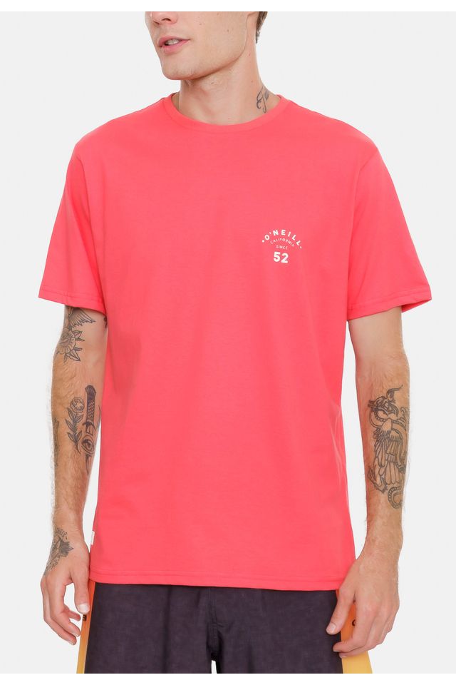 Camiseta-Oneill-Painted-Shop-Coral
