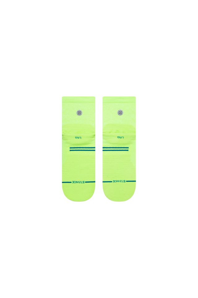 Meia-Stance-Run-Light-Quarter-Verde-Limao