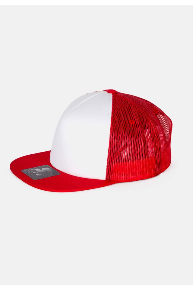 Bone-Starter-Aba-Reta-Snapback-Trucker-Foam-Vermelho