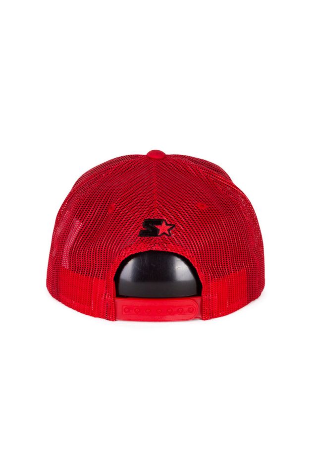 Bone-Starter-Aba-Reta-Snapback-Trucker-Foam-Vermelho