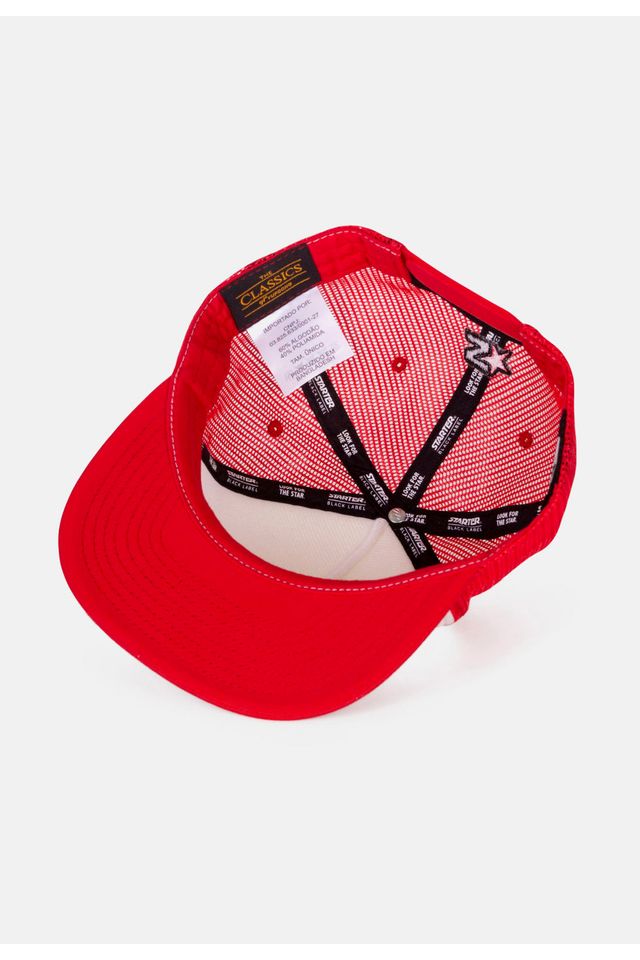 Bone-Starter-Aba-Reta-Snapback-Trucker-Foam-Vermelho