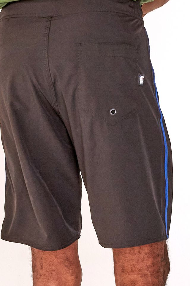 Boardshort-NBA-Com-Elastico-Preto