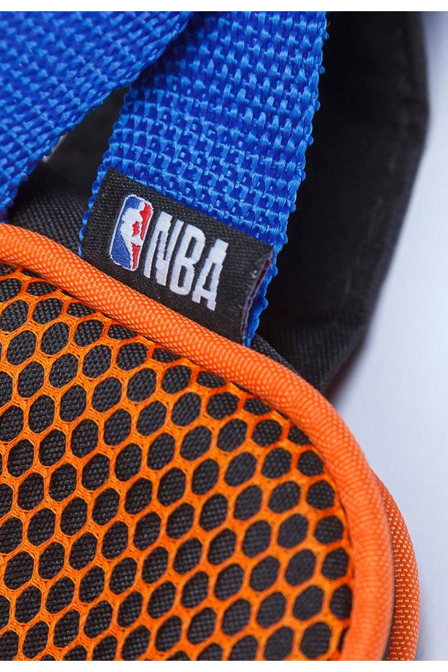 Pochete-NBA-Mesh-New-York-Knicks-Preta-Com-Laranja