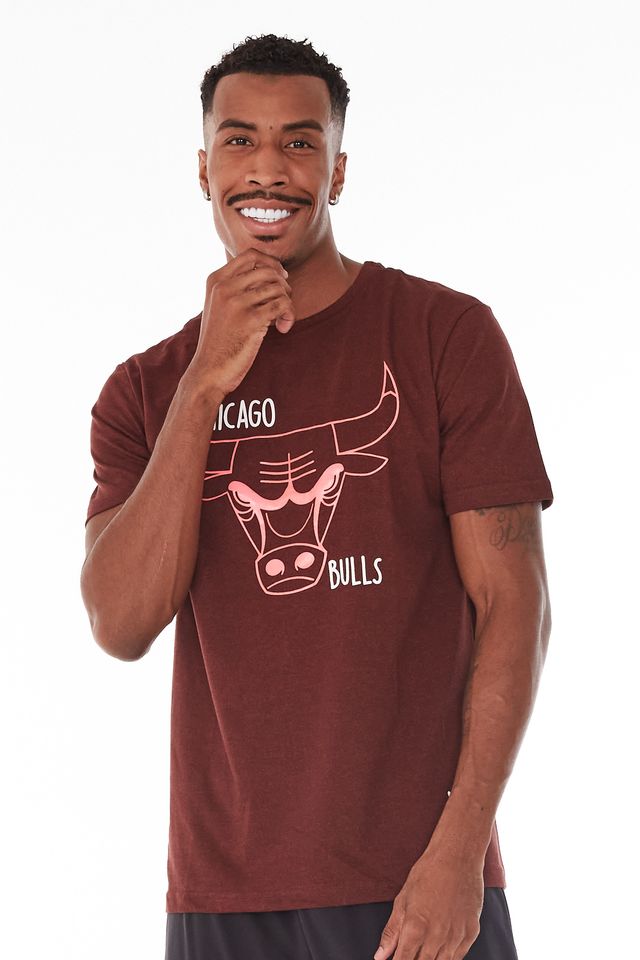 Camiseta-NBA-Especial-Chicago-Bulls-Vinho-Mescla