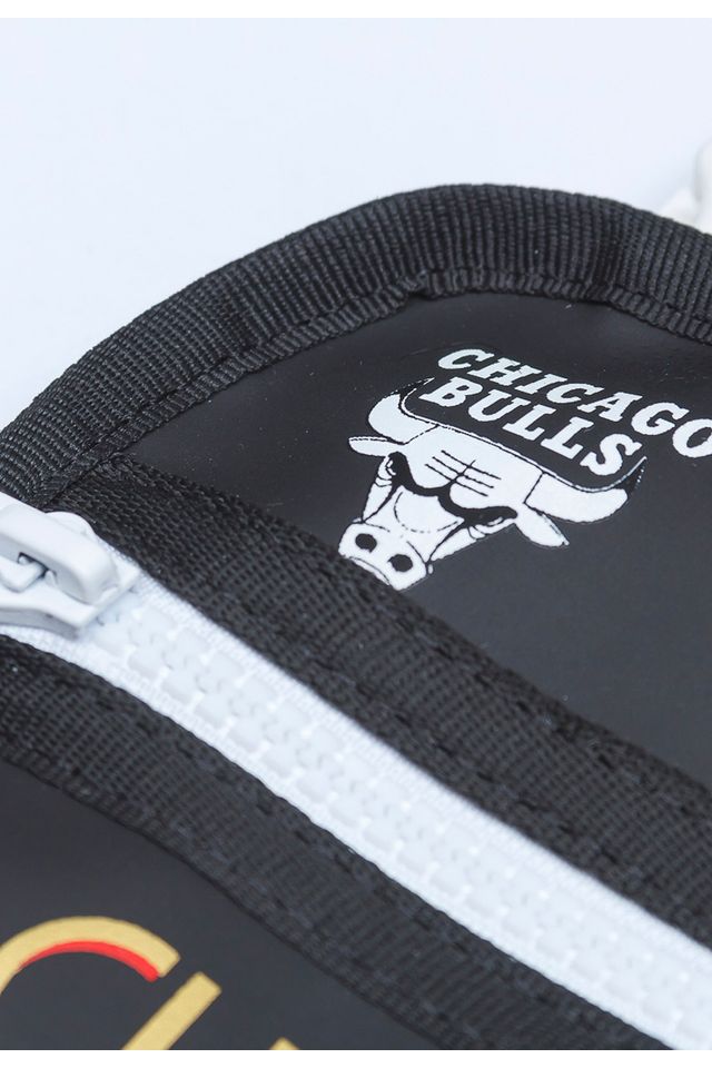 Bolsa-NBA-Shoulder-Bag-Chicago-Bulls-Preta