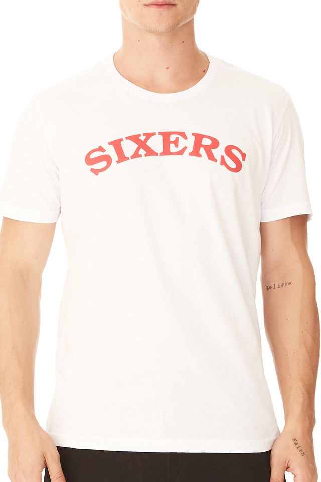 Camiseta-NBA-Estampada-Philadelphia-76ERS-Branca
