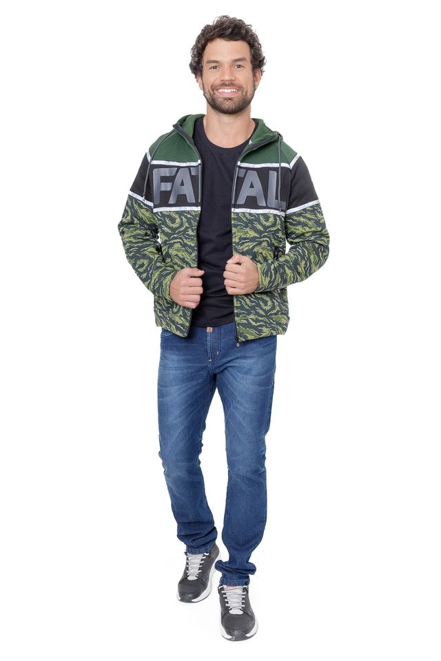 Moletom-Fatal-Canguru-Aberto-Verde-Militar
