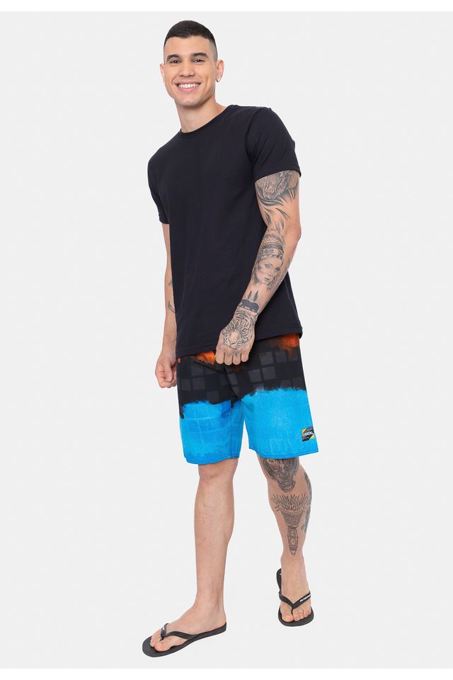 Boardshort-Fatal-C--Elastico-Laranja
