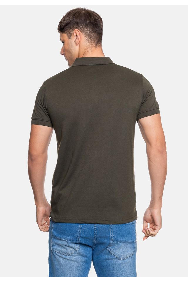 Camisa-Polo-HD-Masculina-Sleeve-Verde-Militar
