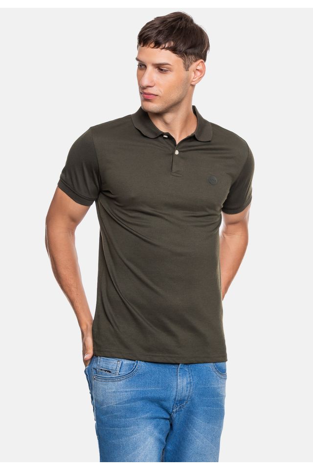 Camisa-Polo-HD-Masculina-Sleeve-Verde-Militar
