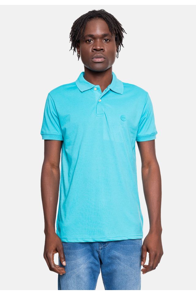 Camisa-Polo-HD-Masculina-Sleeve-Azul-Turquesa