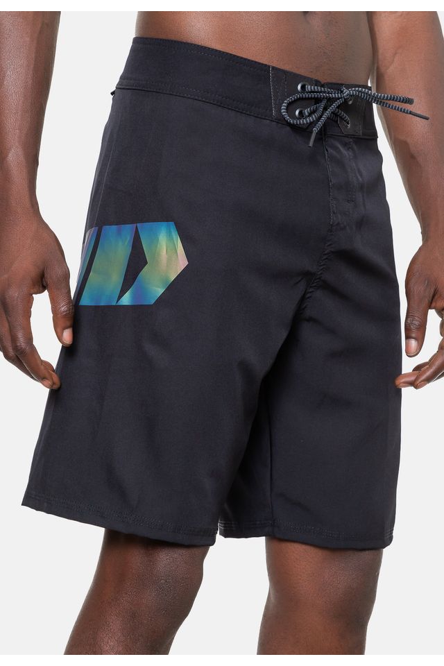Boardshort-HD-Elastano-Preto