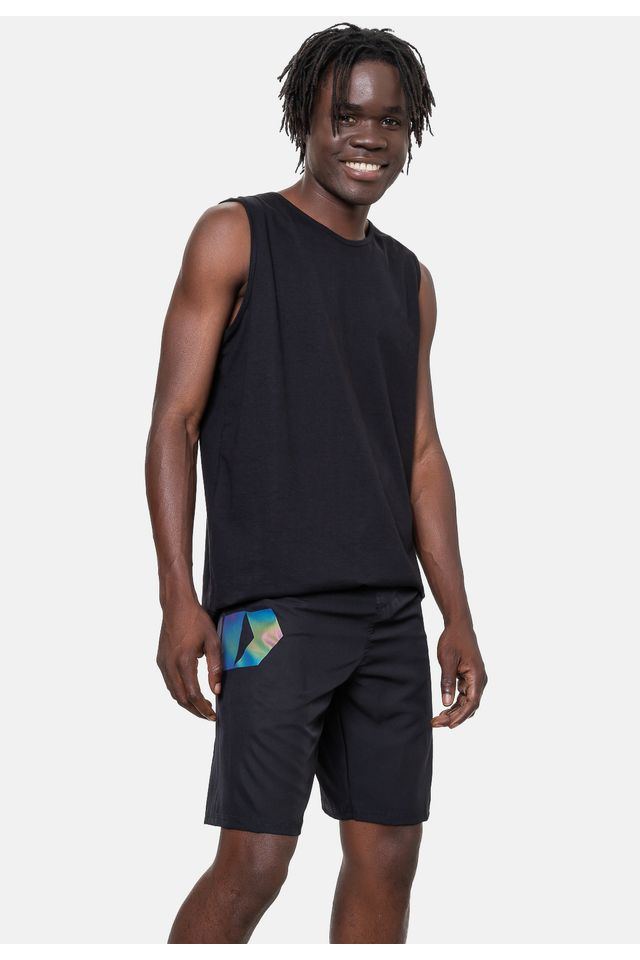 Boardshort-HD-Elastano-Preto