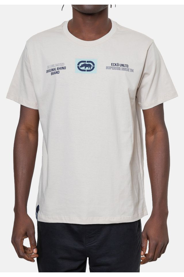 Camiseta-Ecko-Estampada-Areia