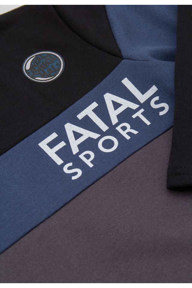 Moletom-Fatal-Infantil-Recortado-Fechado-Gola-Careca-Preto