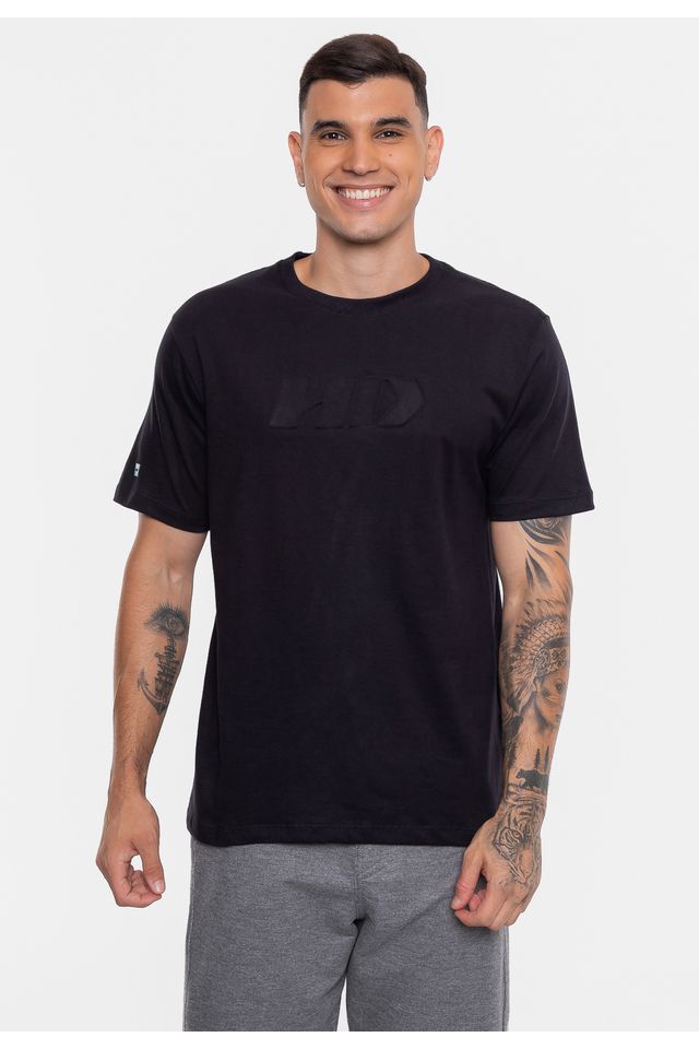 Camiseta-HD-Frequency-Preta