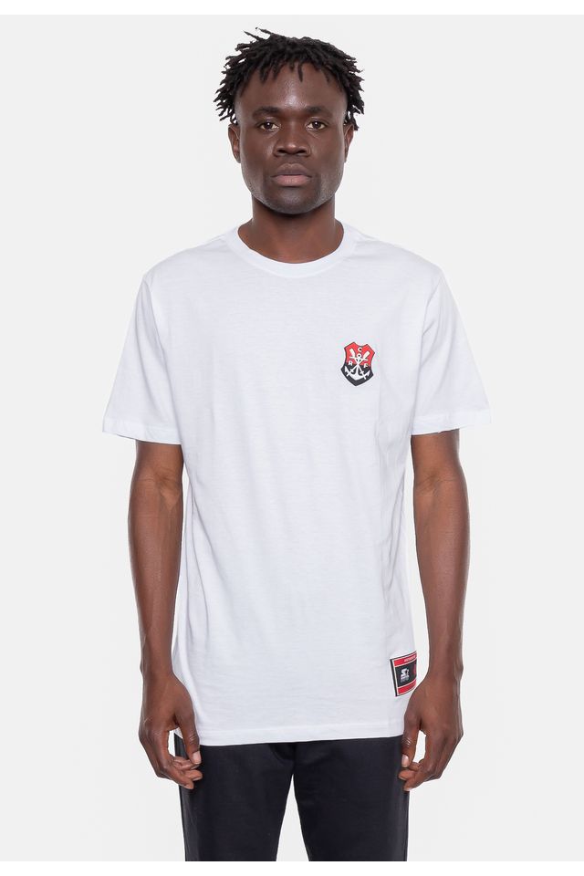 Camiseta-Starter-Estampada-Collab-Flamengo-Oficial-Branca
