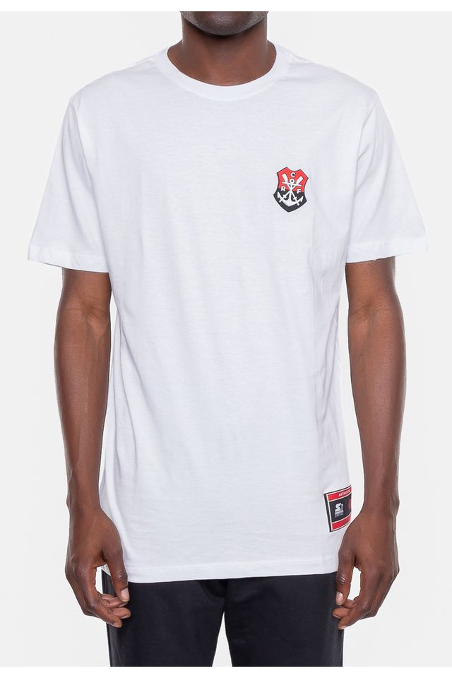 Camiseta-Starter-Estampada-Collab-Flamengo-Oficial-Branca