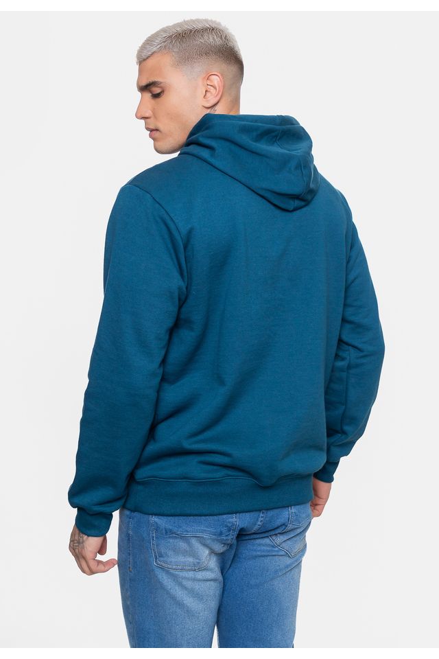 Moletom-Ecko-Canguru-Masculino-Fashion-Basic-Rubber-Verde-Tempestade