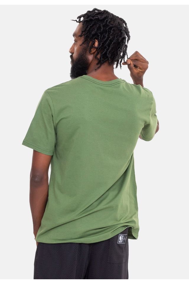 Camiseta-NBA-College-Logo-Boston-Celtics-Verde-Militar