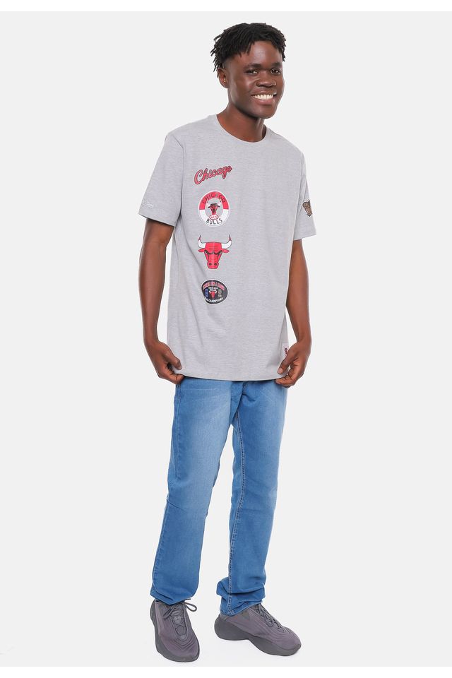 Camiseta-Mitchell---Ness-Chicago-Bulls-City-Cinza-Mescla