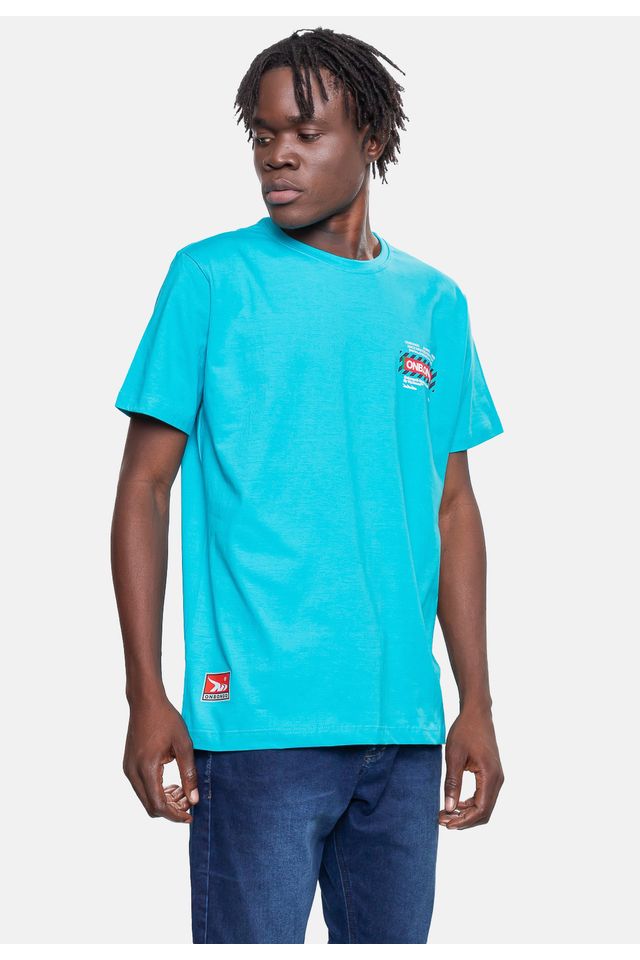 Camiseta-Onbongo-Masculina-Azul-Turquesa