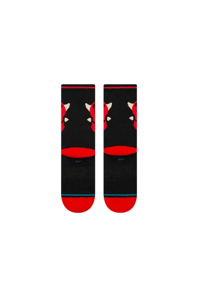 Meia-Stance-Collab-Star-Wars-Maul-Kids-Preta