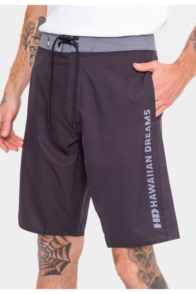 Boardshort-HD-Crucial-Preto