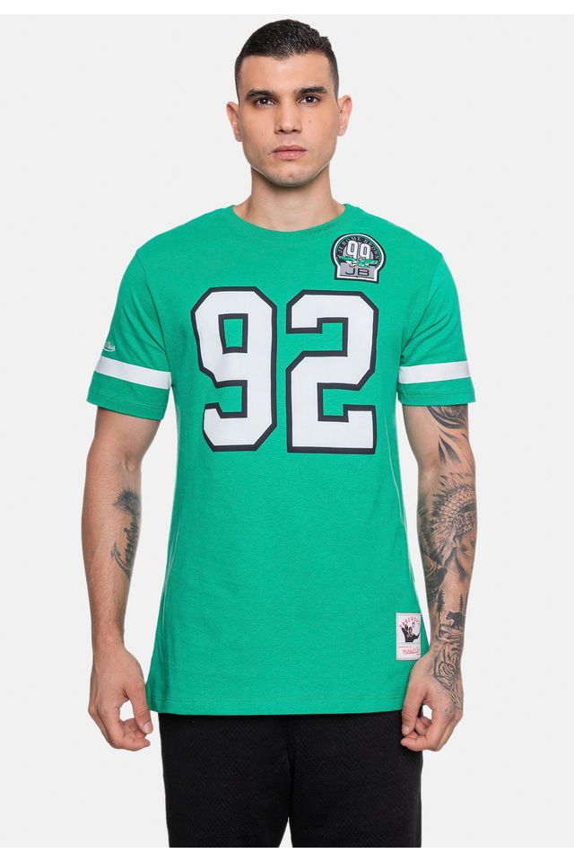 Camiseta-Mitchell---Ness-NFL-Philadelphia-Eagles-Reggie-White-Verde