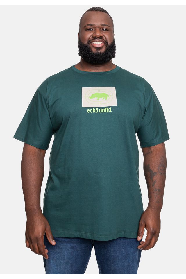 Camiseta-Ecko-Pluz-Size-Verde