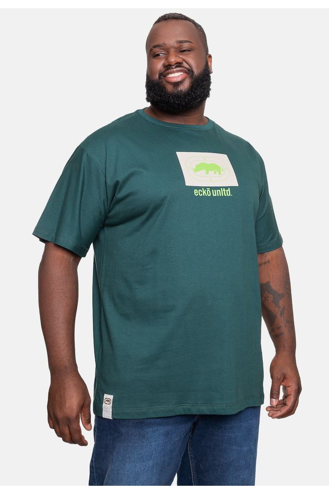 Camiseta-Ecko-Pluz-Size-Verde