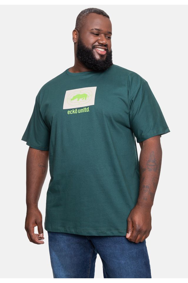 Camiseta-Ecko-Pluz-Size-Verde
