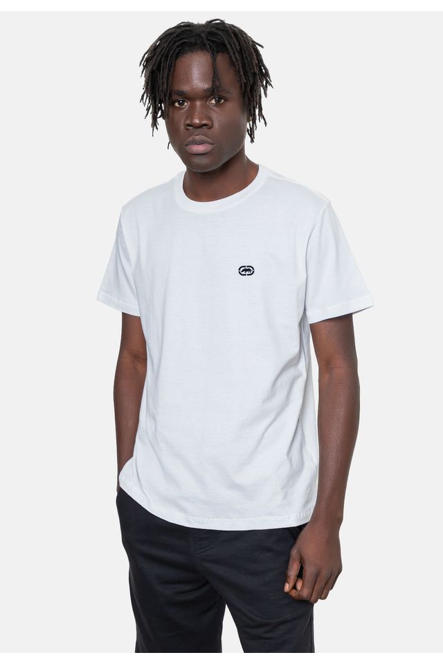 Camiseta-Ecko-Estampada-Branca