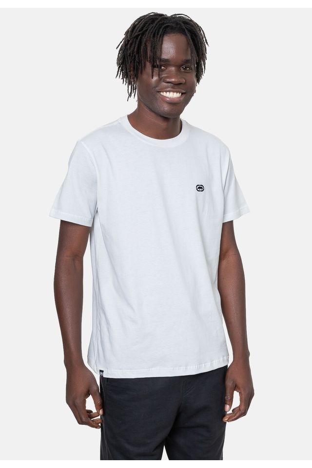 Camiseta-Ecko-Estampada-Branca